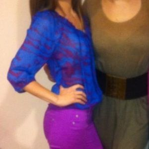 Express blouse size XS